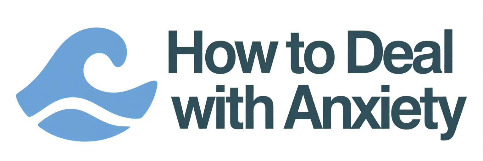 How To Deal With Anxiety full logo