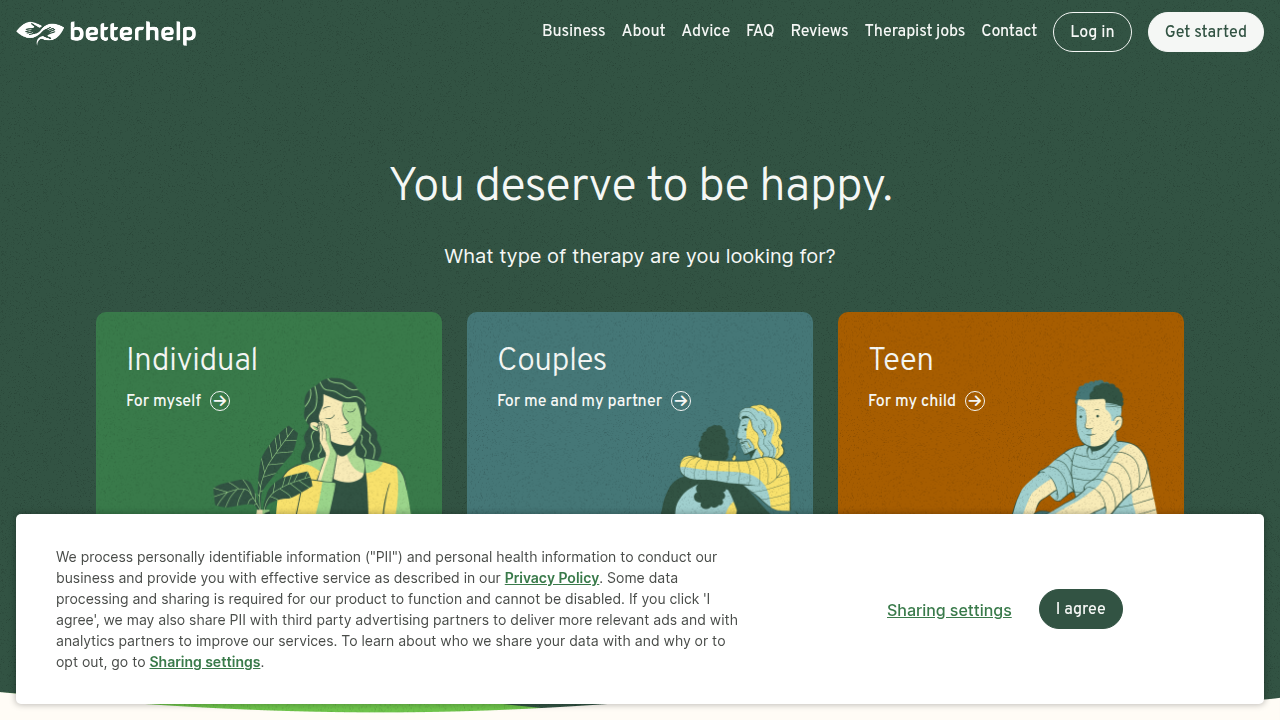 Online therapy platforms like BetterHelp offer accessible and often more affordable mental health support, helping to overcome common barriers to starting therapy.