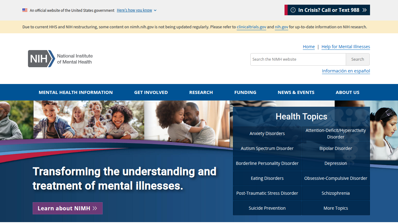The National Institute of Mental Health provides valuable resources and statistics on mental health conditions, including anxiety disorders in adolescents.