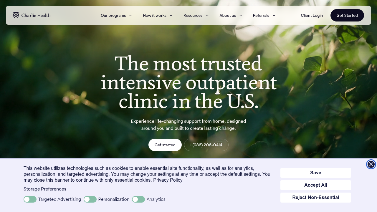 Explore resources on Charlie Health, a platform offering mental health support.