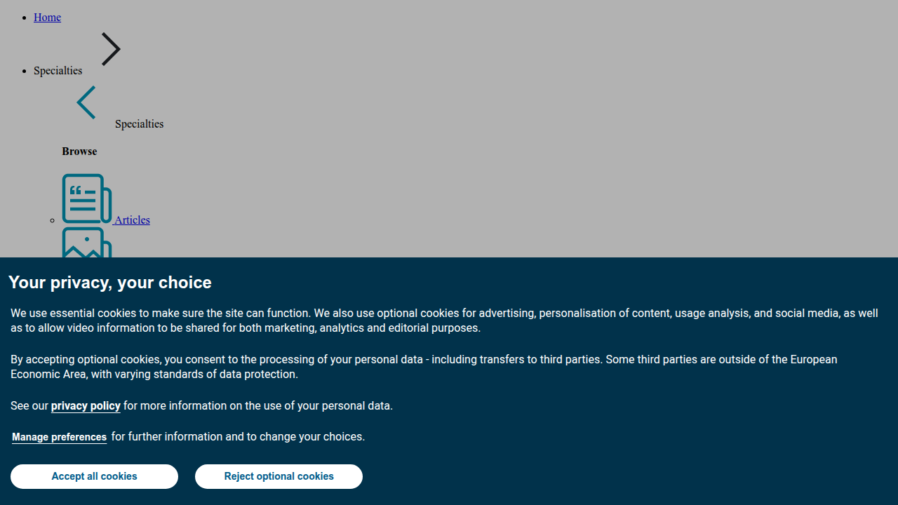 A screenshot of the Cureus medical journal homepage, publishing research in health sciences.