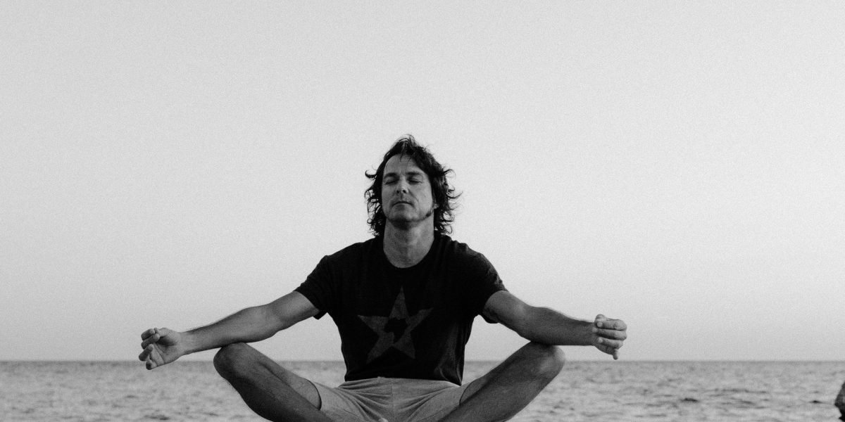 A person finding a moment of peace and taking control of their well-being through self-therapy.