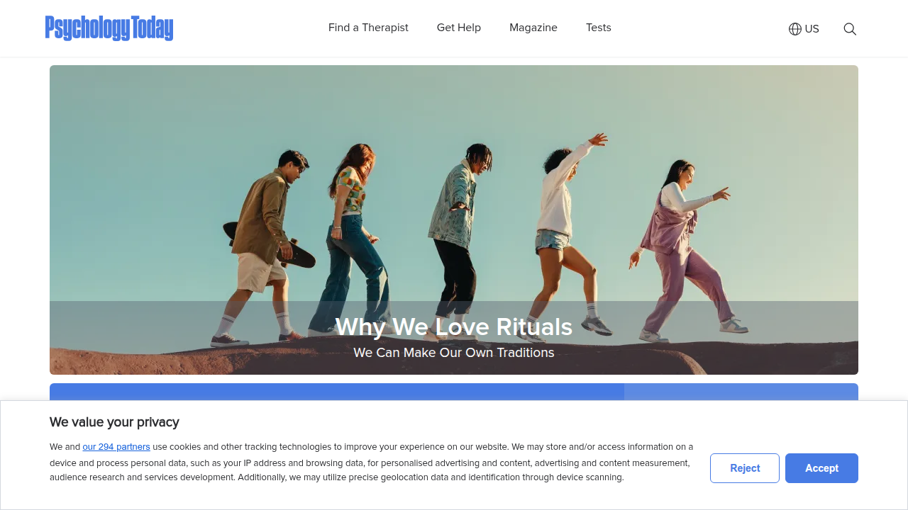 Psychology Today's website, a widely recognized online directory for finding therapists, psychologists, and psychiatrists.