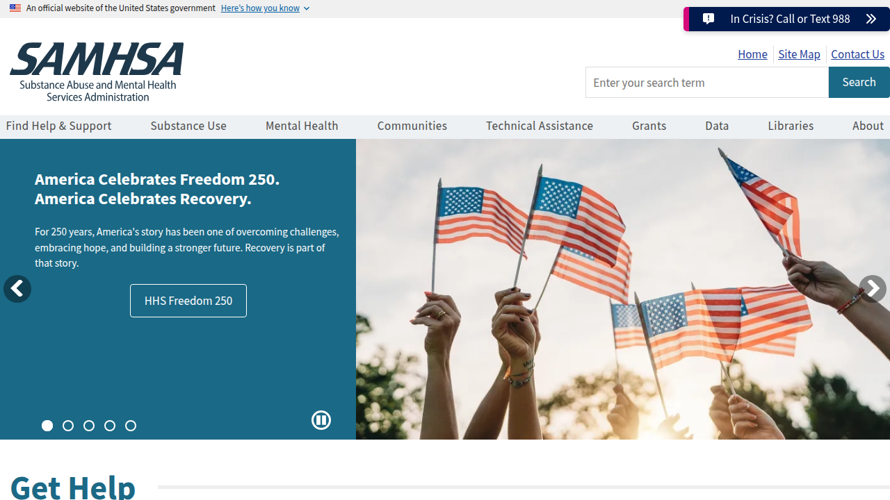 The Substance Abuse and Mental Health Services Administration (SAMHSA) website offers critical resources and a helpline for mental health support.